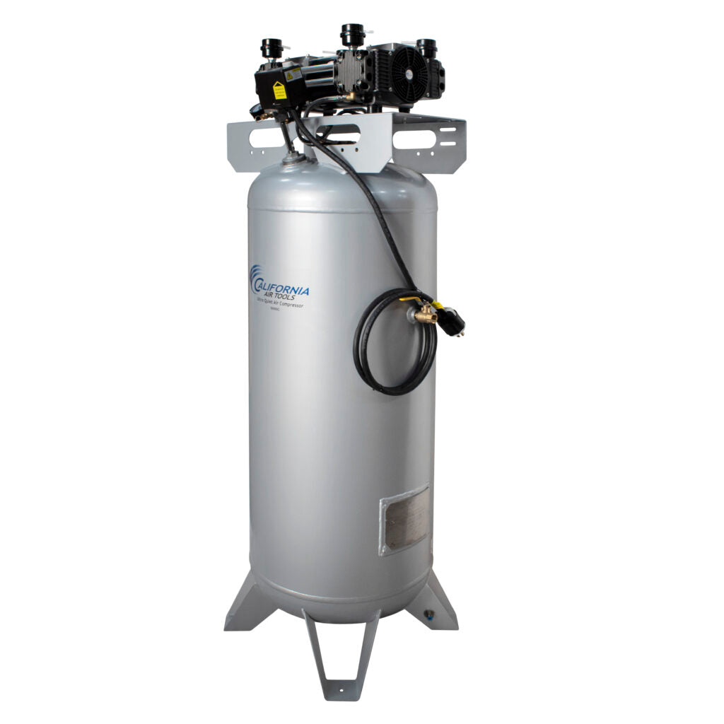 California Air Tools 60065C Ultra Quiet & Oil-Free 6.5 HP 60 Gallon ASME Air Compressor – 208/230V 3-Phase