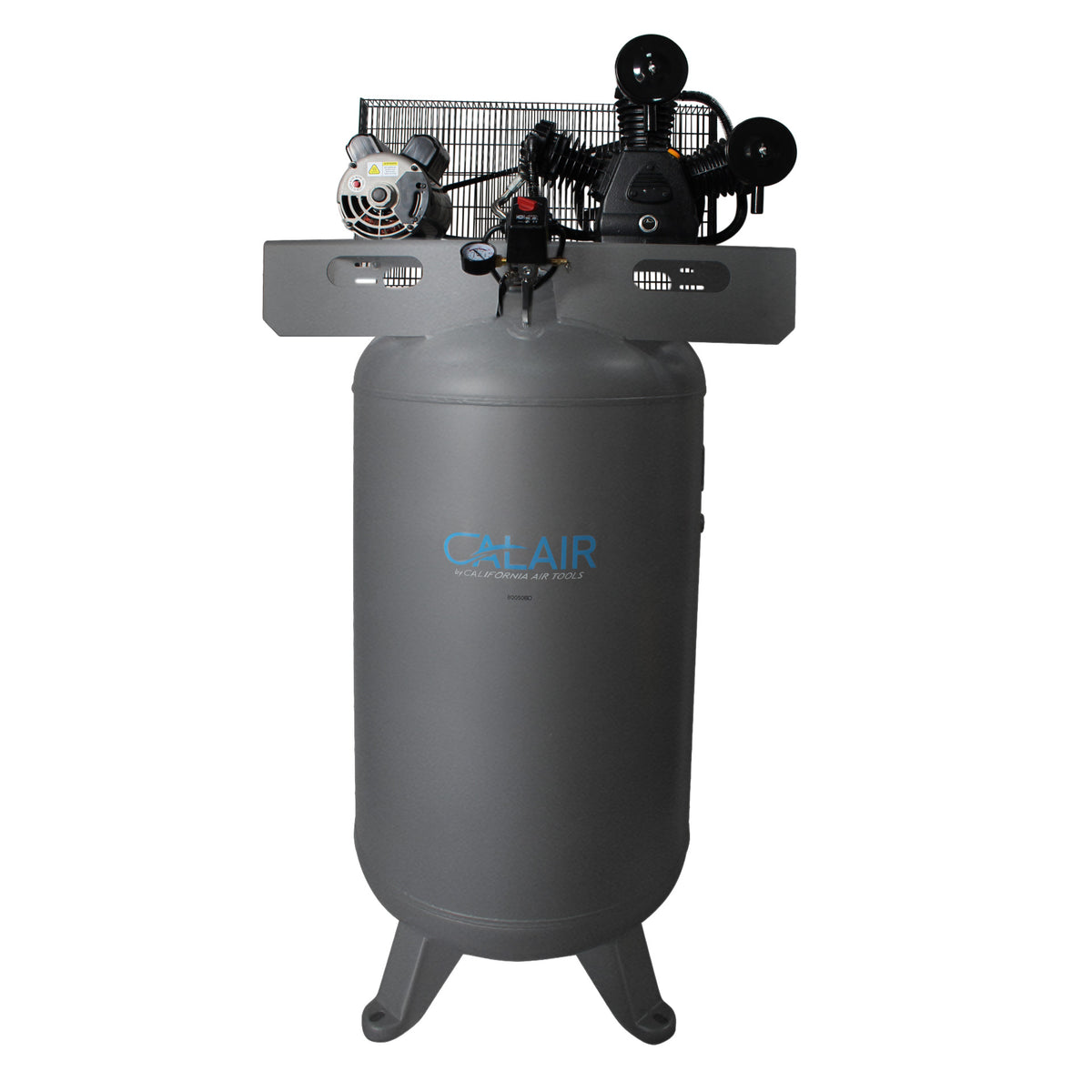 California Air Tools CALAIR 80050BD 5.0 HP 80 Gallon One-Stage Oil-Lubricated Belt-Driven Air Compressor