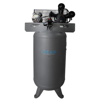 California Air Tools CALAIR 80050BD 5.0 HP 80 Gallon One-Stage Oil-Lubricated Belt-Driven Air Compressor