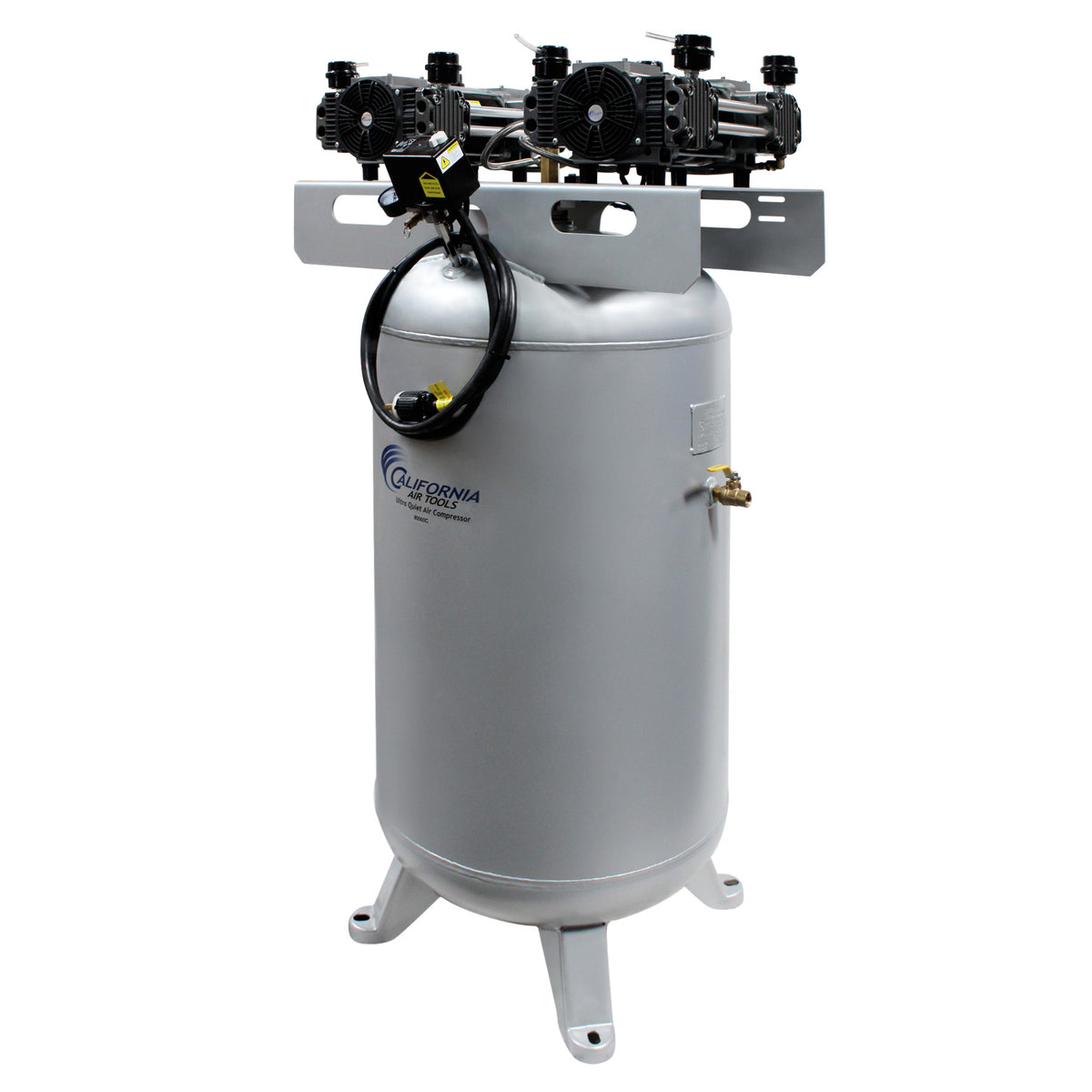 California Air Tools 80060C 6.0 HP Ultra Quiet Oil-Free 80 Gallon Stationary Air Compressor