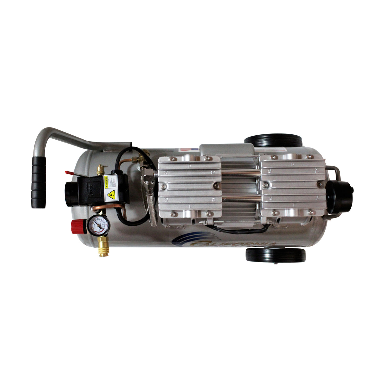 California Air Tools 8010ALFC Ultra Quiet 1.0 HP Oil-Free 8-Gallon Aluminum Air Compressor – Industrial Series