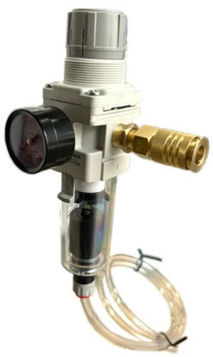 California Air Tools 90998-1-Kit 120 PSI Output Pressure Regulator Assembly with Gauge and 5-Micron Filter
