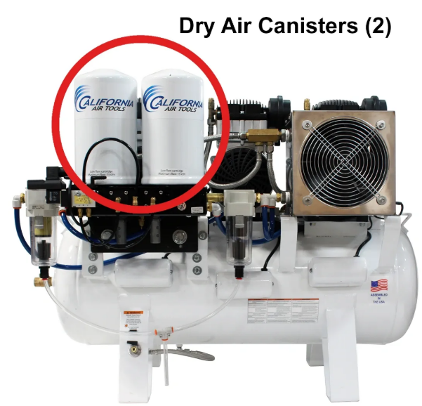 California Air Tools 619003 98% Ultra Dry Air Dryer Cartridge Service Kit – Replacement Desiccant Filter