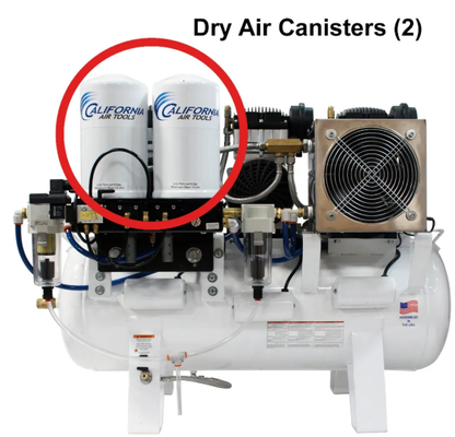 California Air Tools 619003 98% Ultra Dry Air Dryer Cartridge Service Kit – Replacement Desiccant Filter