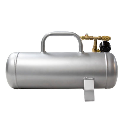 California Air Tools AUX02S 2 Gallon Steel Portable Auxiliary Air Tank – 125 PSI
