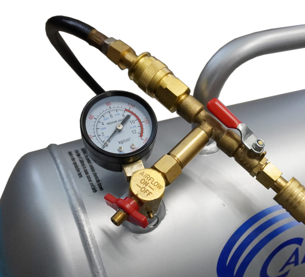 California Air Tools AUX05S 5 Gallon Steel Portable Auxiliary Air Tank – 125 PSI