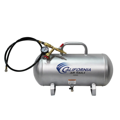 California Air Tools AUX05S 5 Gallon Steel Portable Auxiliary Air Tank – 125 PSI