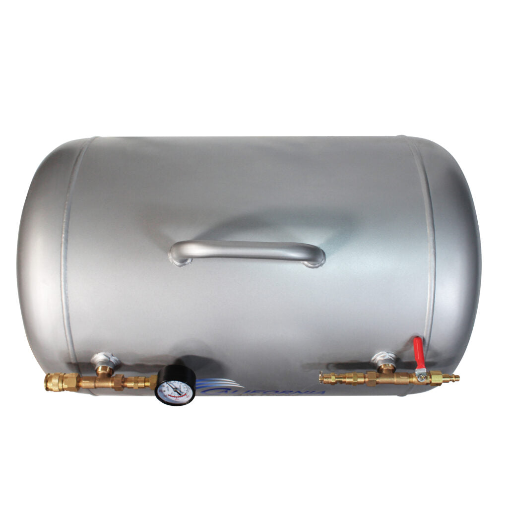California Air Tools AUX20S 20 Gallon Steel Portable Auxiliary Air Tank – 125 PSI