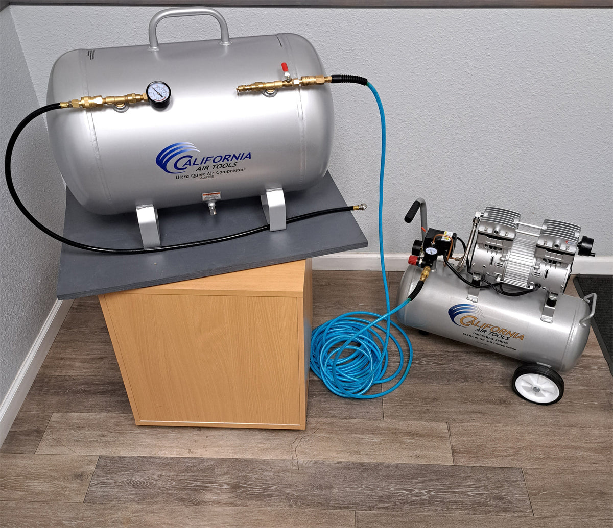 California Air Tools AUX20S 20 Gallon Steel Portable Auxiliary Air Tank – 125 PSI