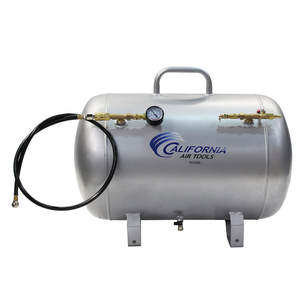 California Air Tools AUX20S 20 Gallon Steel Portable Auxiliary Air Tank – 125 PSI