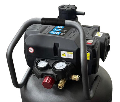 California Air Tools CALAIR-20013 1.3 HP High Pressure Oil-Free 20 Gallon Air Compressor, 200 PSI