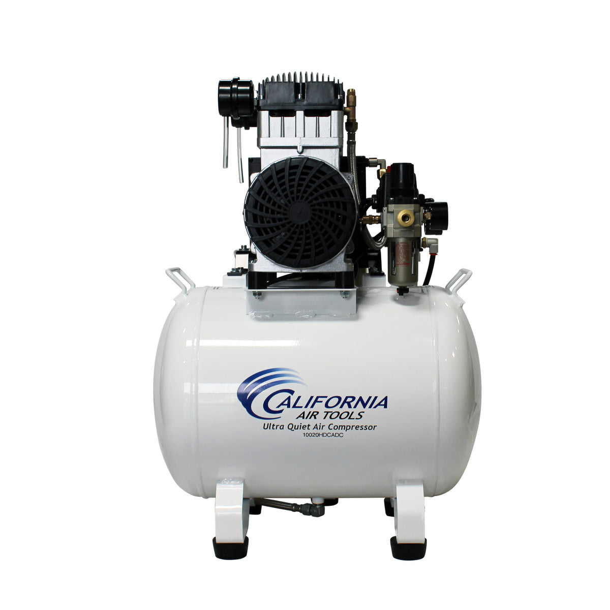 California Air Tools 10020HDCADC-22060 Ultra Quiet 2.0 HP Oil-Free 10-Gallon Air Compressor with 98% Air Drying System and Automatic Drain – 220V 60Hz