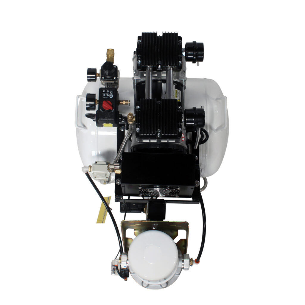 California Air Tools 10020HDCADC-22060 Ultra Quiet 2.0 HP Oil-Free 10-Gallon Air Compressor with 98% Air Drying System and Automatic Drain – 220V 60Hz