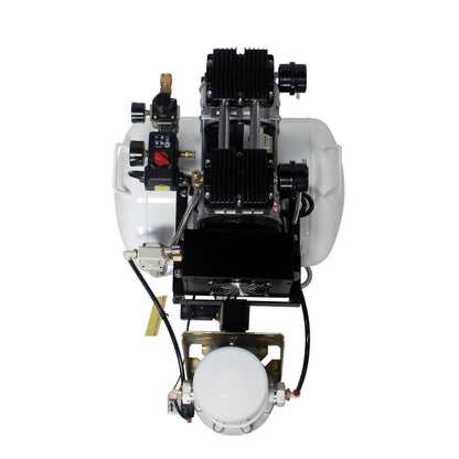 California Air Tools 10020HDCADC 2.0 HP Ultra Quiet Oil-Free 10 Gallon Horizontal Air Compressor with 98% Air Dryer & Automatic Drain, 110V