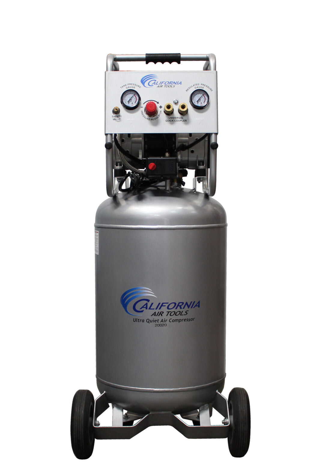 California Air Tools 20020AD Ultra Quiet 2.0 HP Oil-Free Portable 20 Gallon Air Compressor with Automatic Drain Valve