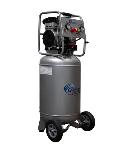 California Air Tools 20020AD Ultra Quiet 2.0 HP Oil-Free Portable 20 Gallon Air Compressor with Automatic Drain Valve