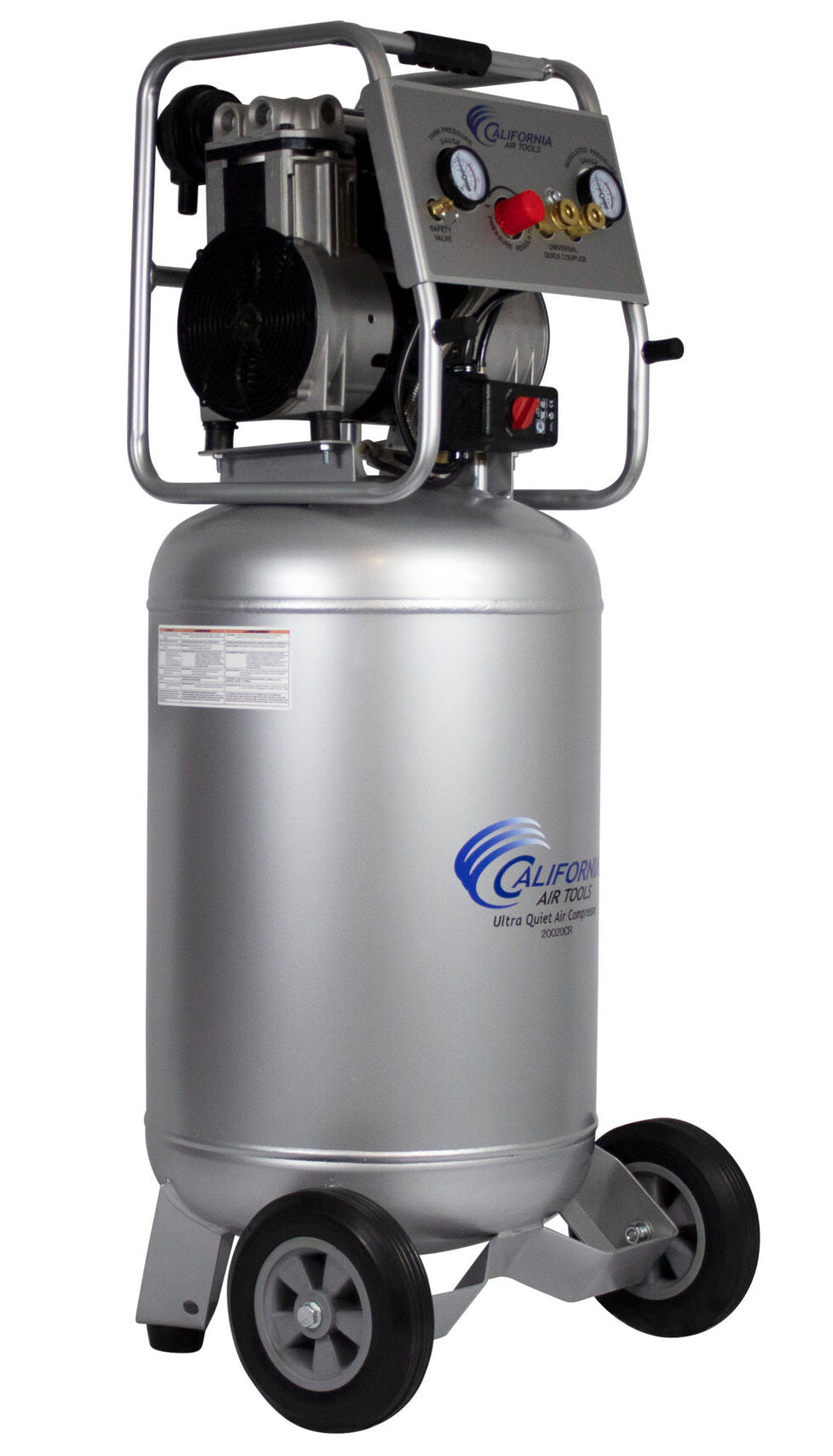 California Air Tools 20020CR 2.0 HP Ultra Quiet Oil-Free Continuous Run 20 Gallon Air Compressor