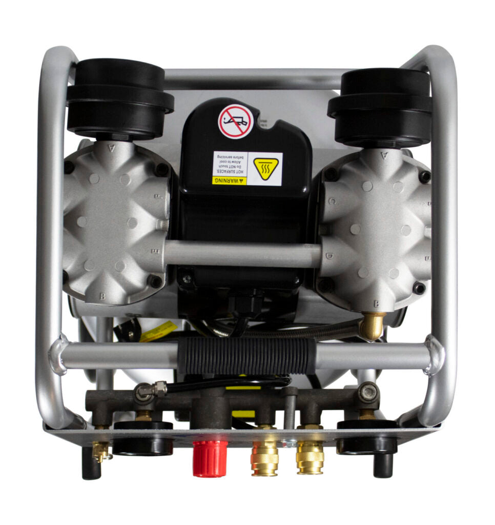 California Air Tools 20020CR Ultra Quiet & Oil-Free Continuous Run 2.0 HP 20 Gallon Air Compressor – 100% Duty Cycle