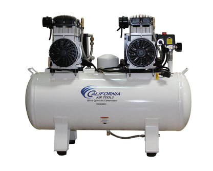 California Air Tools 20040DCADC Powerful 4.0 HP Ultra Quiet & Ultra Dry Oil-Free 20 Gallon Air Compressor with 98% Air Drying System & Automatic Drain Valve – 220V