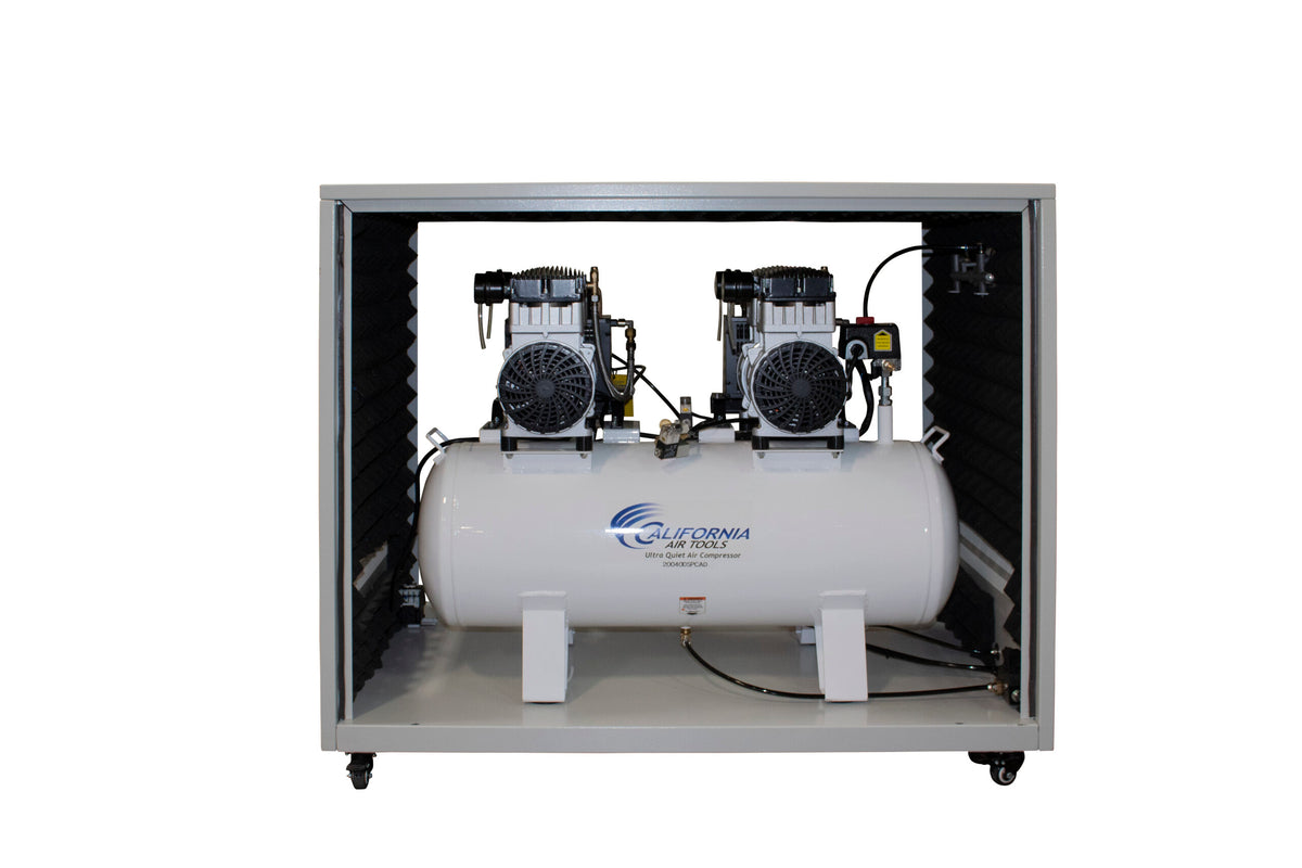 California Air Tools 20040DSPCAD 4.0 HP Ultra Quiet Oil-Free 20 Gallon Air Compressor with 80% Air Dryer, Automatic Drain & Soundproof Cabinet