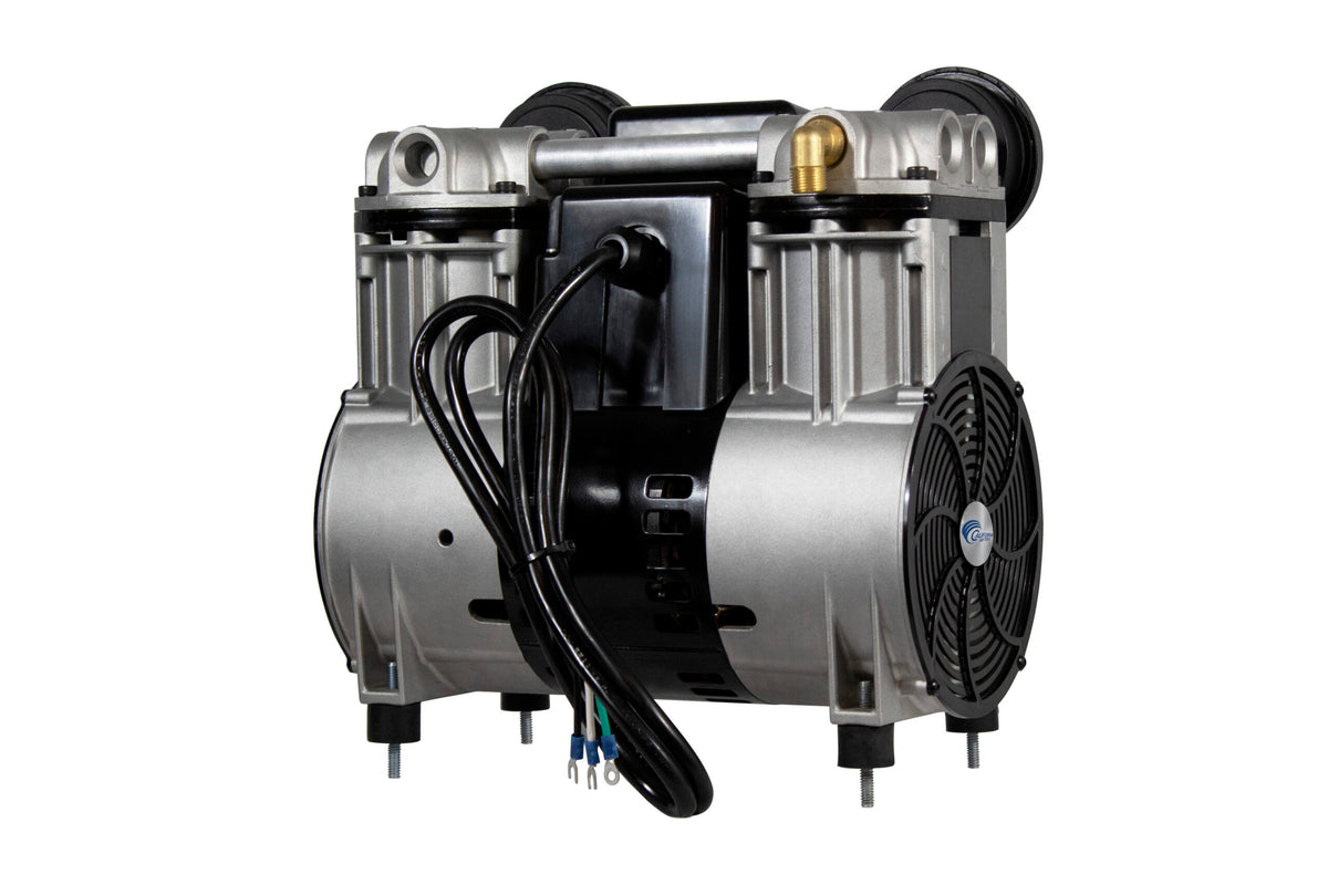 California Air Tools 200CR 2.0 HP Continuous Run Ultra Quiet Oil-Free Motor/Pump – 100% Duty Cycle
