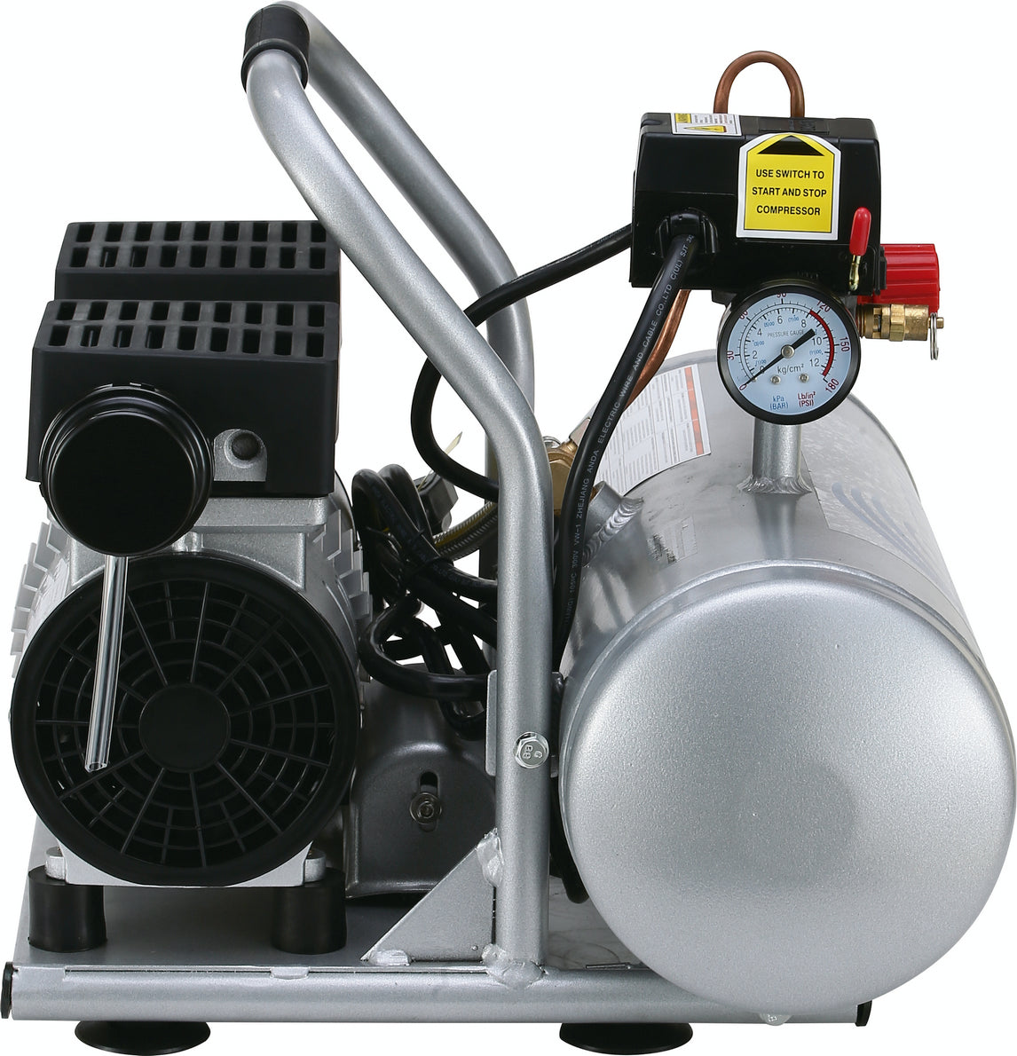California Air Tools 2010A Ultra Quiet Oil-Free 1.0 HP 2-Gallon Air Compressor 4-Pack