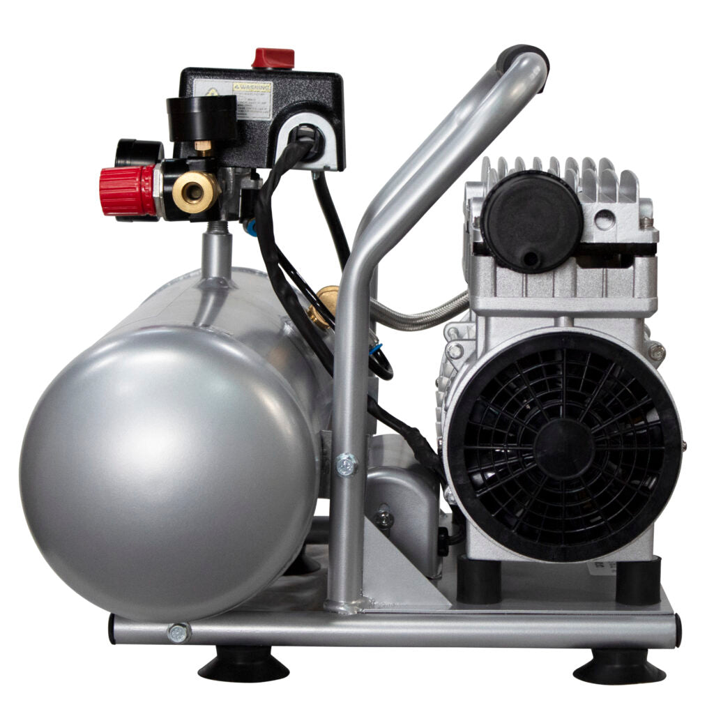 California Air Tools 2010ALFC Ultra Quiet 1.0 HP Oil-Free Lightweight 2-Gallon Air Compressor – Industrial Series