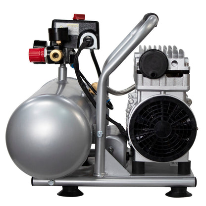 California Air Tools 2010ALFC Ultra Quiet 1.0 HP Oil-Free Lightweight 2-Gallon Air Compressor – Industrial Series