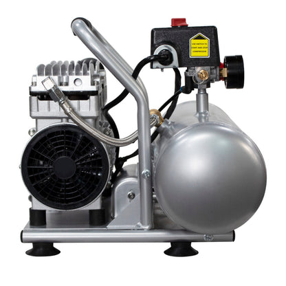 California Air Tools 2010ALFC Ultra Quiet 1.0 HP Oil-Free Lightweight 2-Gallon Air Compressor – Industrial Series