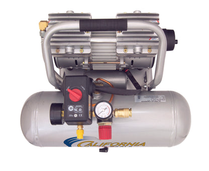 California Air Tools 2010ALFC Ultra Quiet 1.0 HP Oil-Free Lightweight 2-Gallon Air Compressor – Industrial Series