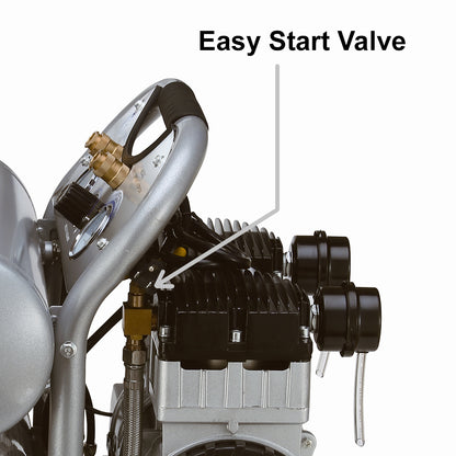 California Air Tools 4620AC-22060 Powerful 2.0 HP Ultra Quiet & Oil-Free 4.6 Gallon Air Compressor – 220V 60Hz