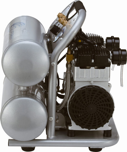 California Air Tools 4620AC Powerful 2.0 HP Ultra Quiet & Oil-Free 4.6 Gallon Air Compressor