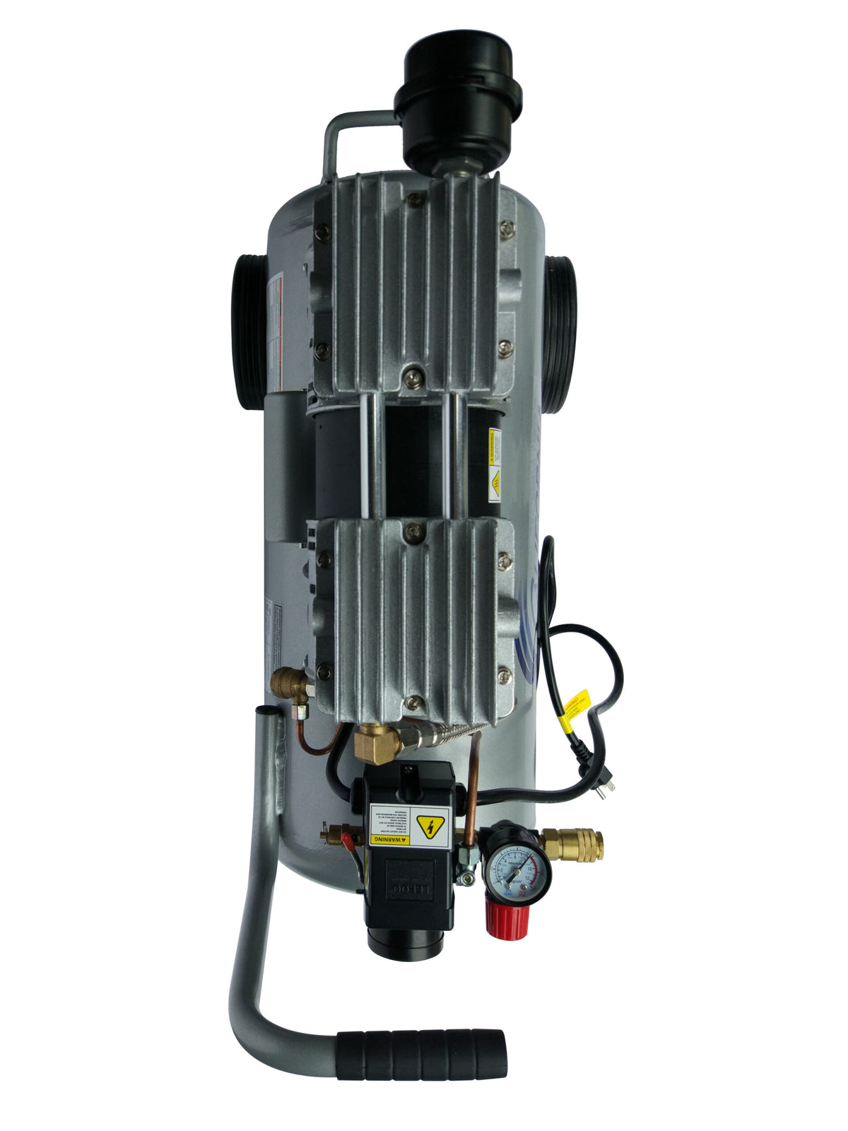 California Air Tools 8010A Ultra Quiet 1.0 HP Oil-Free 8-Gallon Aluminum Air Compressor – 4-Pack Bundle