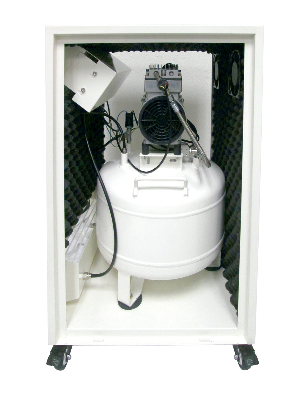California Air Tools 8010SPC 1.0 HP Ultra Quiet Oil-Free Air Compressor with Sound Proof Cabinet