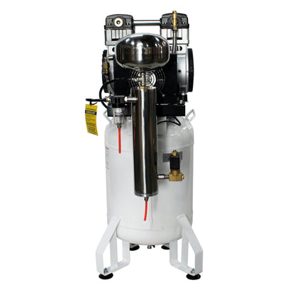 California Air Tools 10020DC-22060 2.0 HP Ultra Quiet Oil-Free 10 Gallon Air Compressor with 80% Air Dryer, 220V
