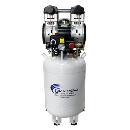California Air Tools 10020DC-22060 Ultra Quiet 2.0 HP Oil-Free 10-Gallon Air Compressor with 80% Air Dryer – 220V 60Hz