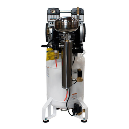 California Air Tools 10020DCAD Ultra Quiet 2.0 HP Oil-Free 10-Gallon Air Compressor with 80% Air Dryer and Automatic Drain – 110V 60Hz
