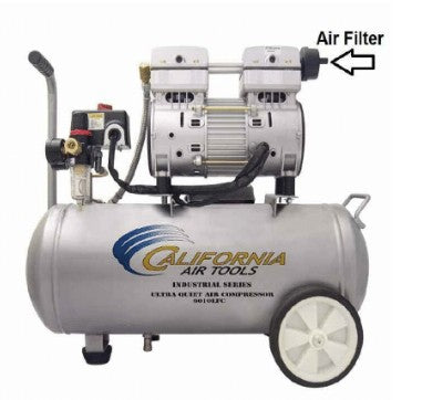 California Air Tools 6010LFC 1.0 HP Ultra Quiet Oil-Free Lightweight 6 Gallon Air Compressor