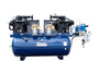 CASTAIR D10324HC3-S 20 HP Duplex Air Compressor – 240 Gallon Horizontal Tank, 70 CFM at 175 PSI, 3-Phase