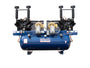 CASTAIR D7312HC2-S 15 HP Duplex Air Compressor – 120 Gallon Horizontal Tank, 56.2 CFM at 175 PSI, 3-Phase