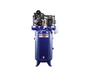 CASTAIR I718VC1-S 7.5 HP Industrial Air Compressor, 80-Gallon Vertical Tank, Single Phase