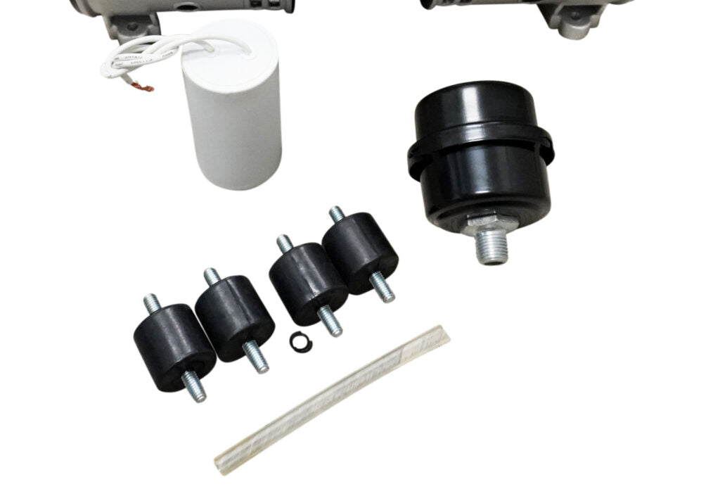 California Air Tools MP-100LF 1.0 HP Long Life Oil-Free Motor/Pump – 110V, 60Hz, 125 PSI
