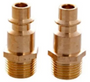California Air Tools 41007-K 1/4-Inch Industrial Male Quick Connect Hose Fittings – 2 Pack