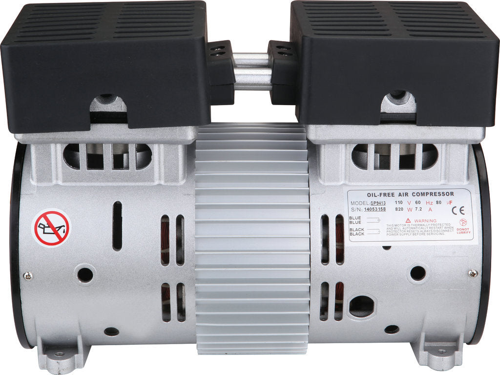 California Air Tools SP-9413 1.0 HP Oil-Free Motor/Pump – 110V, 60Hz, 120 PSI