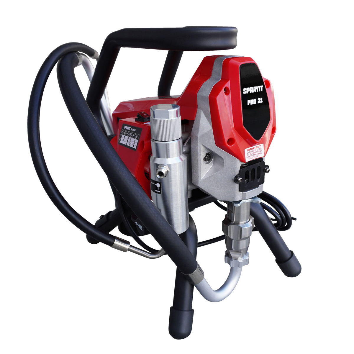 SPRAYIT PRO 21 Electric Airless Paint Sprayer – 1 HP, 3000 PSI