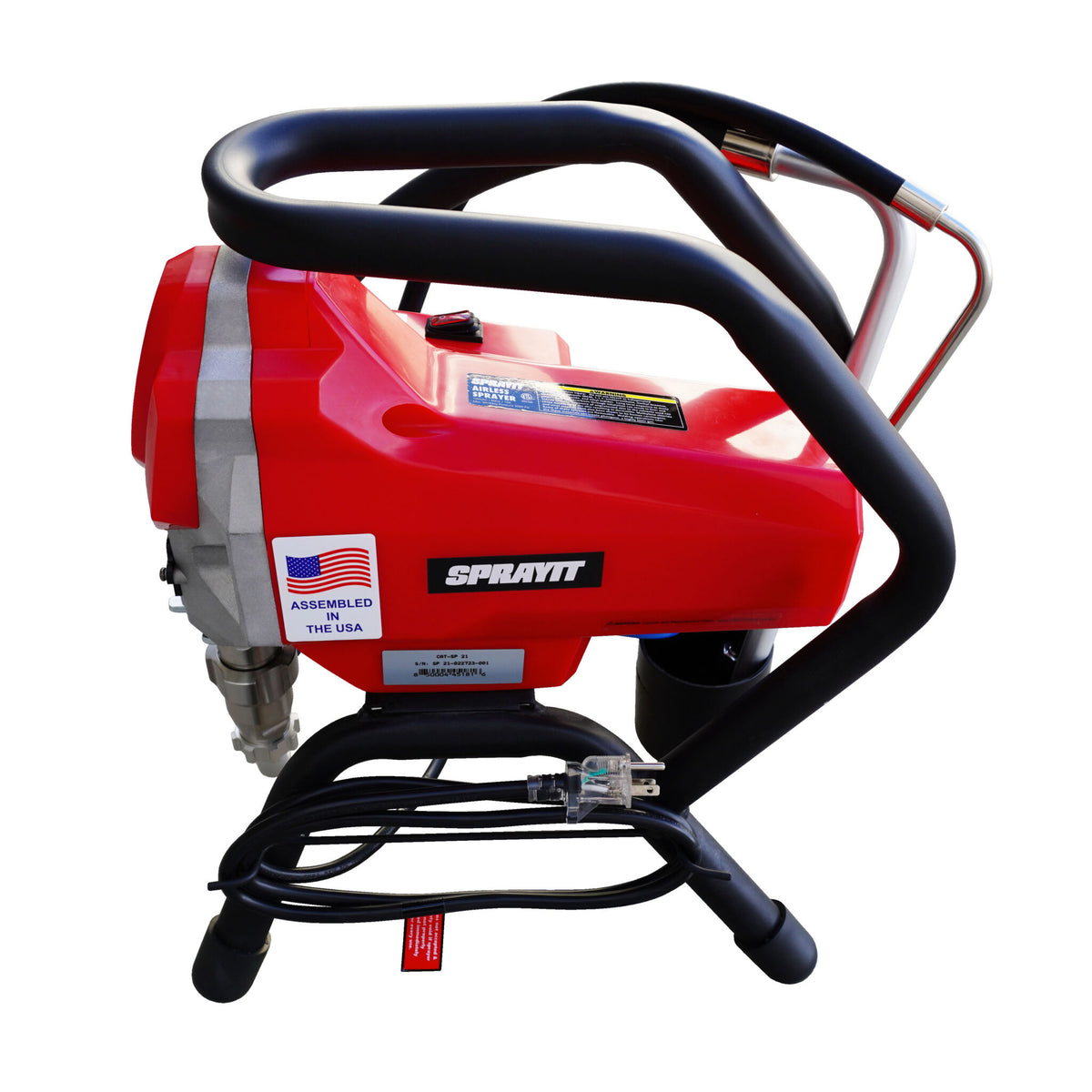 SPRAYIT PRO 21 Electric Airless Paint Sprayer – 1 HP, 3000 PSI