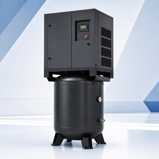 Industrial Rotary Screw Air Compressor – 20 HP, 120 Gallon, 125 PSI